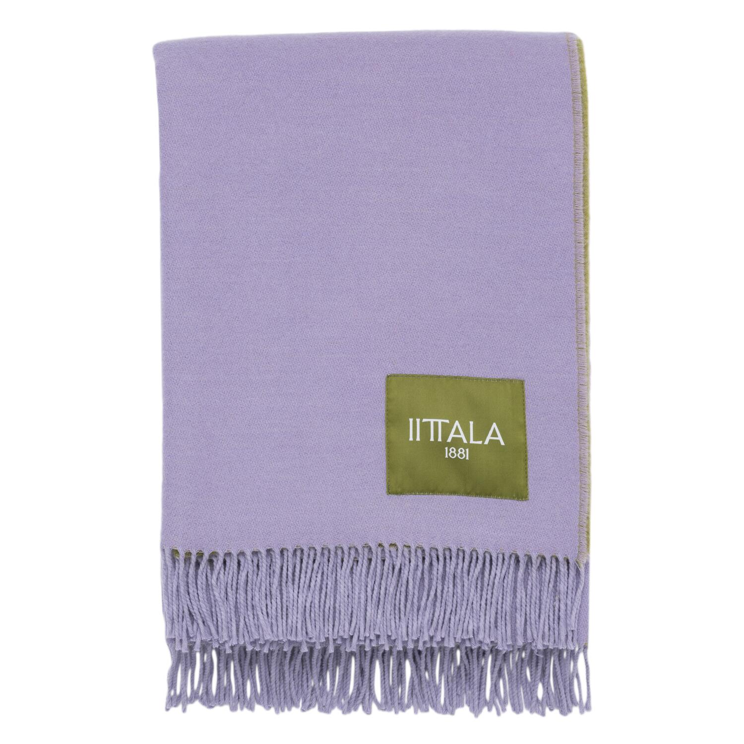 Play tæppe, lilla/oliven - 130x180 cm